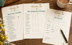 Inspection Checlist for Beekeepers Guide to first year